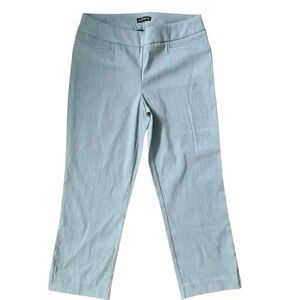 Hilary Radley Women’s Black & White Pants  Pinstripe Size M